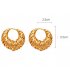E1697 - Hollow Carved Earrings