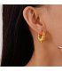 E1697 - Hollow Carved Earrings
