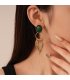 E1698 - Gemstone Tassel Drop Earrings