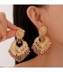 E1699 - Elegant Beaded Tassel Earrings