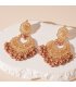 E1699 - Elegant Beaded Tassel Earrings