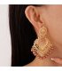 E1699 - Elegant Beaded Tassel Earrings