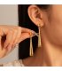 E1700 - Golden Drop Earrings