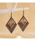 E1702 - Vintage Hollow Carved Earrings
