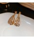 E1703 - Retro Drop Hollow Earrings