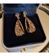E1703 - Retro Drop Hollow Earrings