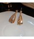E1703 - Retro Drop Hollow Earrings