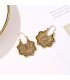E1704 - Hollow Carved Earrings