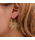 E1704 - Hollow Carved Earrings