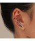 E1705 - Korean Simple Leaf Cuff Earrings