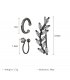 E1705 - Korean Simple Leaf Cuff Earrings