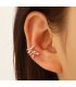 E1713 - Korean Simple Cuff Earrings