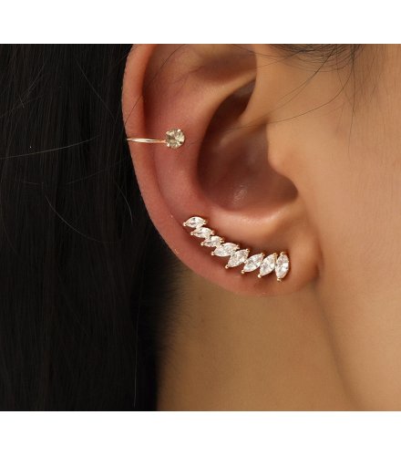 E1714 - Korean Simple Cuff Earrings