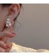 E1727 - Korean Style Pearl Tassel Earrings