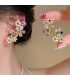 E1728 - Retro Colorful Flower Earrings
