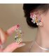 E1728 - Retro Colorful Flower Earrings