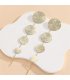 E1731 - Textured Long Tassel Earrings 