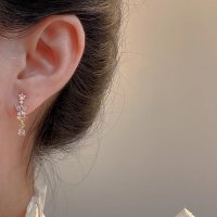 E1733 - Butterfly Colored Diamond Earrings