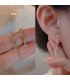E1733 - Butterfly Colored Diamond Earrings