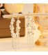 E1734 - Minimalist Style Silver Pearl Earrings