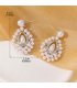E1737 - Elegant Water Drop Pearl Earrings