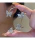 E1740 - Diamond Butterfly Ear Clip for Women