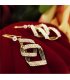 E1753 - Geometric Diamond Ear Hook for Women