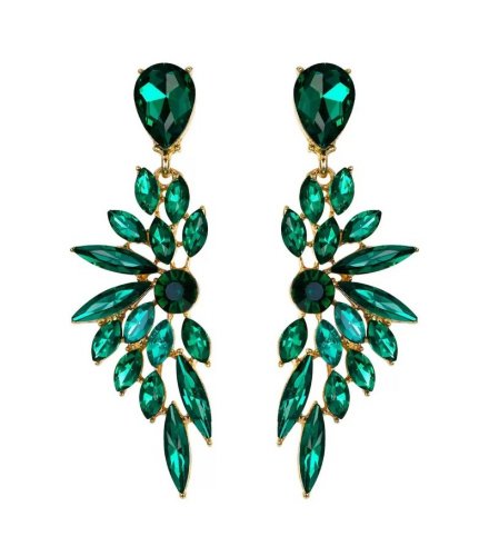 E1757 - Shiny Long Wing Earrings