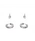 E1764 - Luxury Circle Ear Buckle Earrings