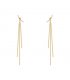 E1765 - European Style Long Tassel Earrings