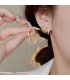 E1769 - Curved Hand Claw Earrings