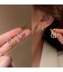 E1769 - Curved Hand Claw Earrings