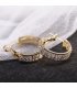 XE143 - Golden Hoop Earrings
