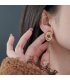 XE144 - Elegant Golden Earrings