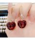 XE145 - Drop Cherry Long Earrings