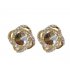 XE179 - Elegant Floral Gemstone Earrings XE179 - Elegant Floral Gemstone Earrings