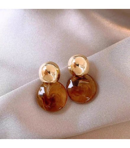 XE180 - Opal Stud Droplet Earrings