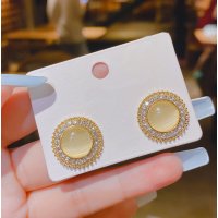 XE187 - Opal Gemstone Earrings