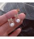 XE190 - Oval Pearl Earrings XE190 - Oval Pearl Earrings