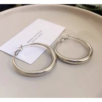 XE196 - Silver Hoop Earrings