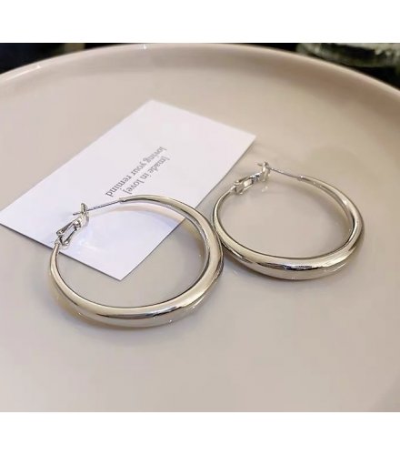 XE196 - Silver Hoop Earrings