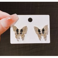 XE202 - Butterfly Zircon Stud Earrings