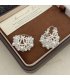 XE209 - White Pearl Snow Earrings