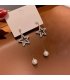 XE271 - Classic Star Drop Long Earrings