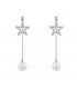 XE271 - Classic Star Drop Long Earrings