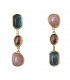 XE280 - Opal Drop Gemstone Earrings