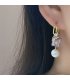 XE285 - Butterfly Pearl Earrings