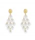 XE288 - Opal Drop Gemstone Earrings