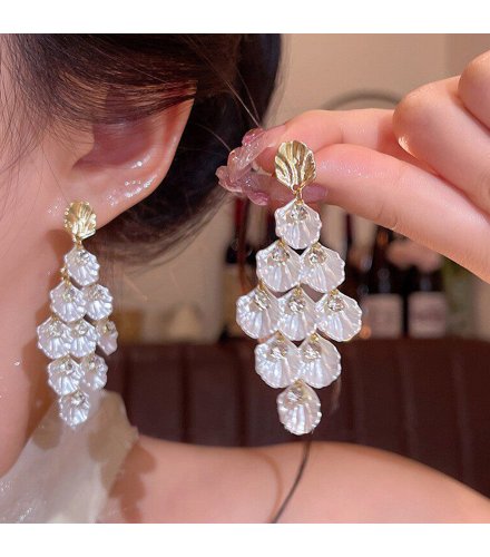 XE288 - Opal Drop Gemstone Earrings