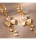 XE305 - Light Luxury Clover Earrings